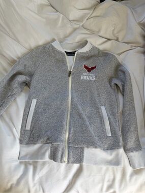 Under Armour White/Cream ColdGear Full-Zip Jacket